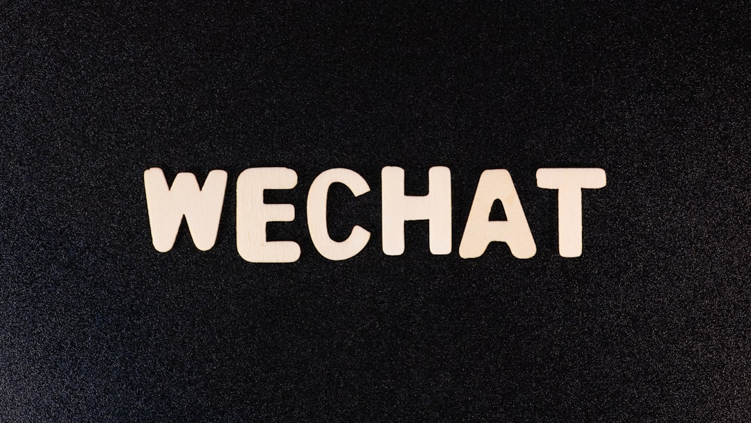 services-02 Photographie faisant partie de la série de photographies Letters : Wechat